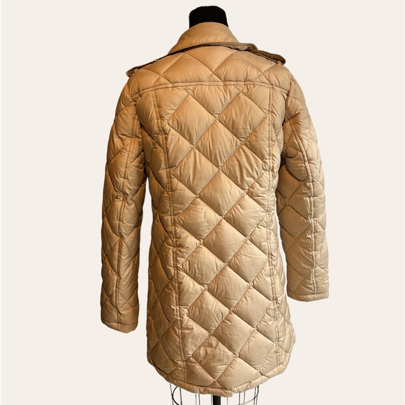 Sam Edelman Quilted Trench Coat, pockets, buttons, puff, size XS - Picture 3 of 3